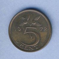 Niederlande 5 Cent 1972
