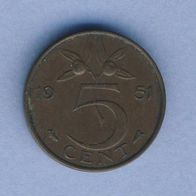 Niederlande 5 Cent 1951