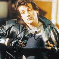 Sylvester Stallone - orig. sign. Grossfoto