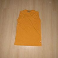 T-Shirt für Jungen@Basic-Shirt @Gr. 134@oranges Tank-Top von H&M