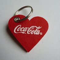 Coca Cola Herz Schlüsselanhänger