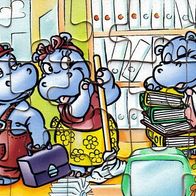Ü-Ei Puzzle 1994 - Happy Hippo Company - obere linke Ecke