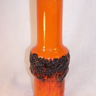 OTTO Gerharz FAT Lava Keramik Vase, Modell-Nr.- 400, 70er * **