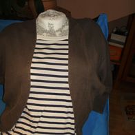 Public Cardigan khaki S 100% Baumwolle