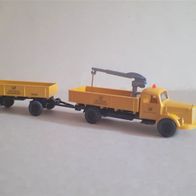 Wiking 1:87 Mercedes L 321 Lastzug DBP honiggelb aus PMS Set 80-08 Edition 2004