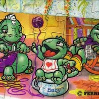 Ü-Ei Puzzle 1997 - Dapsy Dino Family - untere rechte Ecke