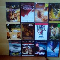 DVD Sammlung/ Paket.12 Stück.