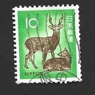 Japan Freimarke " Sikahirsch " Michelnr. 1135 o