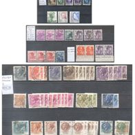 Briefmarken Italien 1929 Lot 59 Marken