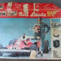 Polistil Rennbahn Niki Lauda ca.1975 Ferrari und Tyrrel *