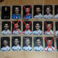 Ferrero Team Cards WM 2018 Sammelkarten - 3 Stück aussuchen