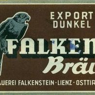 A 9900 Lienz Osttirol Österreich Eti Brauerei Falkenstein Export dunkel