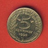 Frankreich 5 Centimes 1995