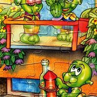 Ü-Ei Puzzle 2001 - Super Spacys - von links 4. von 4