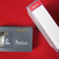 Sony Premium VHS C Kassette 45 Minuten unbespielt