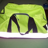 Yoko Sporttasche Reisetasche Neongelb Reflektorband 50L Inhalt