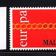 H900 - Malta Mi. Nr422 + 423 + 424 Europa (CEPT) 1971 * *