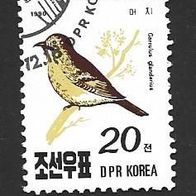 Nordkorea Briefmarke " Vögel " Michelnr. 3161 o