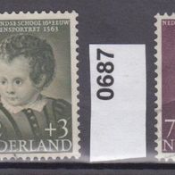 H906 - Niederlande Mi. Nr.685 + 686 + 687 + 688 "Voor het kind" 1956 o !