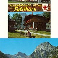 A 6213 Pertisau am Achensee Alpengasthaus > Falzthurn < 2 Karten