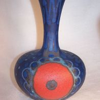 Studio-Keramik Vase, WGP 70er Jahre, Ritzsignatur s. Fotos * **