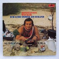 Konstantin Wecker Ich lebe immer am Strand, LP Polydor 1974