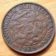 1 Cent 1929 Niederlande