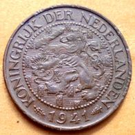 1 Cent 1941 Niederlande