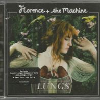Florence + The Machine " Lungs " CD (2009, enhanced)