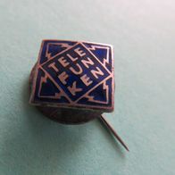 Alte Telefunken Radio Fernseher Abzeichen Knopfloch 12 x 12 mm