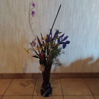 Blumenvase mit Kunstblumenstraus -------------8/23---------