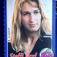 Micky Maus Cards - Trading Card Sammelkarte - Super Stars - Steffi Graf Nr. 4
