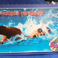 Micky Maus Cards - Trading Card Sammelkarte - Super Stars - Franziska van Almsick 7