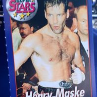 Micky Maus Cards - Trading Card Sammelkarte - Super Stars - Henry Maske Nr. 6