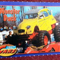 Micky Maus Cards - Trading Card Sammelkarte - Crazy Cars - Monster Duck Nr. 3