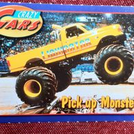 Micky Maus Cards - Trading Card Sammelkarte - Crazy Cars - Pick up Monster Nr. 3