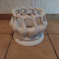 weißer Blumentopf, Tiermuster -----------8/23---------