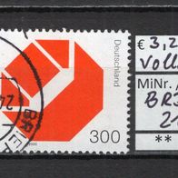 BRD / Bund 2000 100 Jahre Handwerkskammern in Deutschland MiNr. 2124 Vollstempel