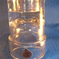 WEST Germany Glas Teelichthalter / Kerzenhalter / Vase