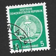 DDR Dienstmarke Michelnr. 34 o