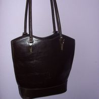 ITL-17 Rucksack, Handtasche, Damentasche, Schultertasche, Leder Tasche, 2-1