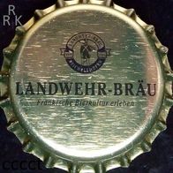 Landwehr-Bräu Brauerei Bier Kronkorken in golden 2023 Kronenkorken neu und unbenutzt