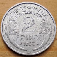 2 Francs 1958 Frankreich