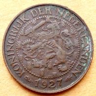 1 Cent 1927 Niederlande