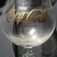 Coca Cola - Goldrand Schwenker