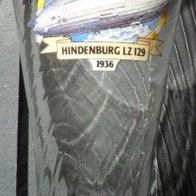 Tucher Zeppelinglas / Hindenburg LZ 129 1936