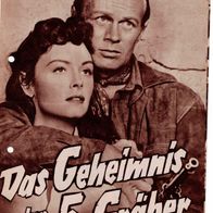 Western Filmprogramm IFB Nr. 3355 Das Geheimnis der 5 Gräber Richard Widmark 4 Seiten