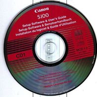 CD-Setup Software & Handbuch für Canon S 100