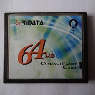 Ridata CompactFlash 64 MB CF Typ I