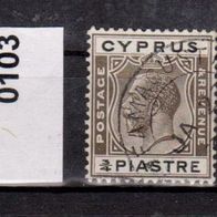 K039 - Zypern Mi. Nr.103 König Georg V. o